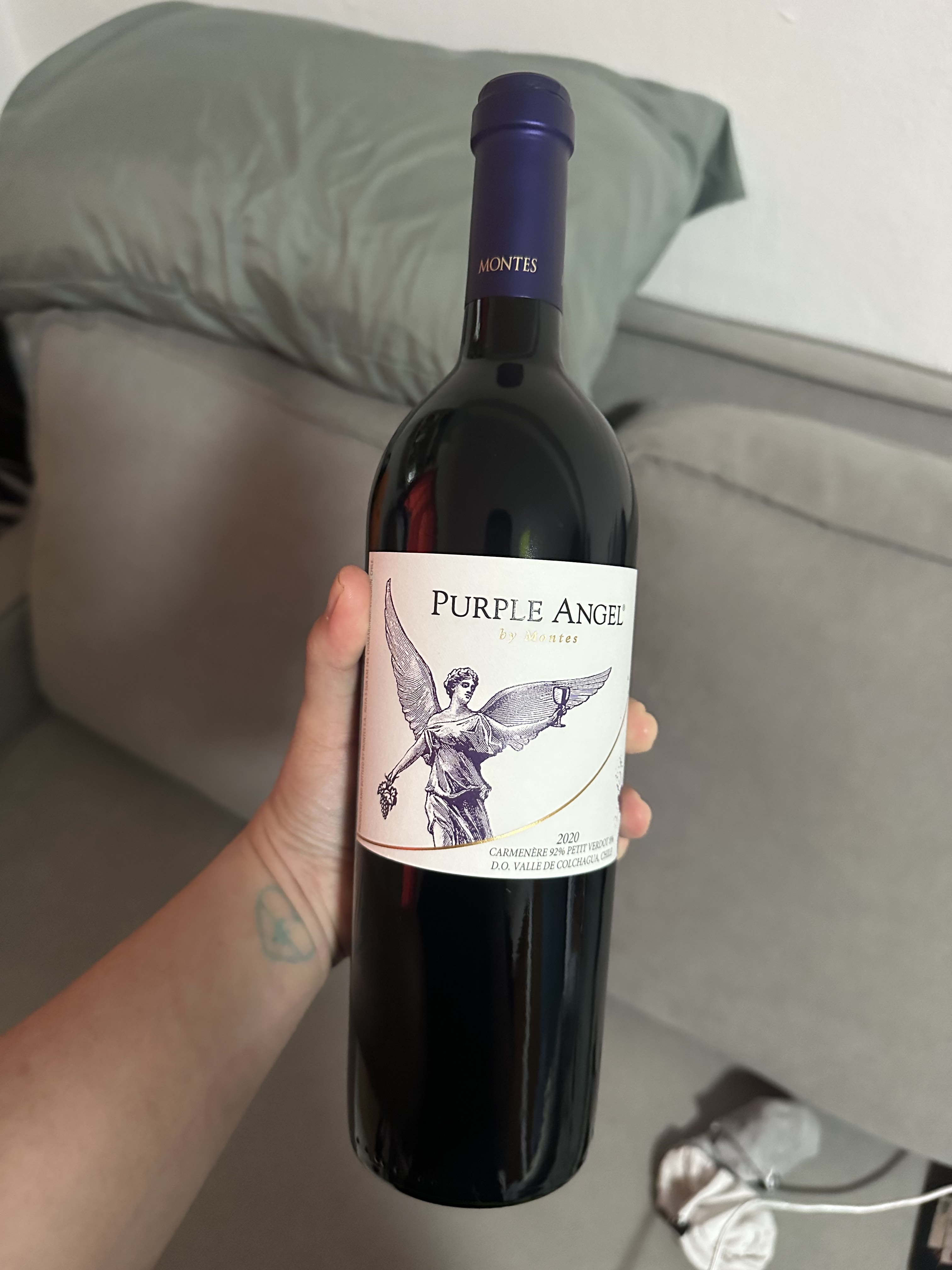 Montes Purple Angel 2021 Chile Red Wine | Lazada Singapore