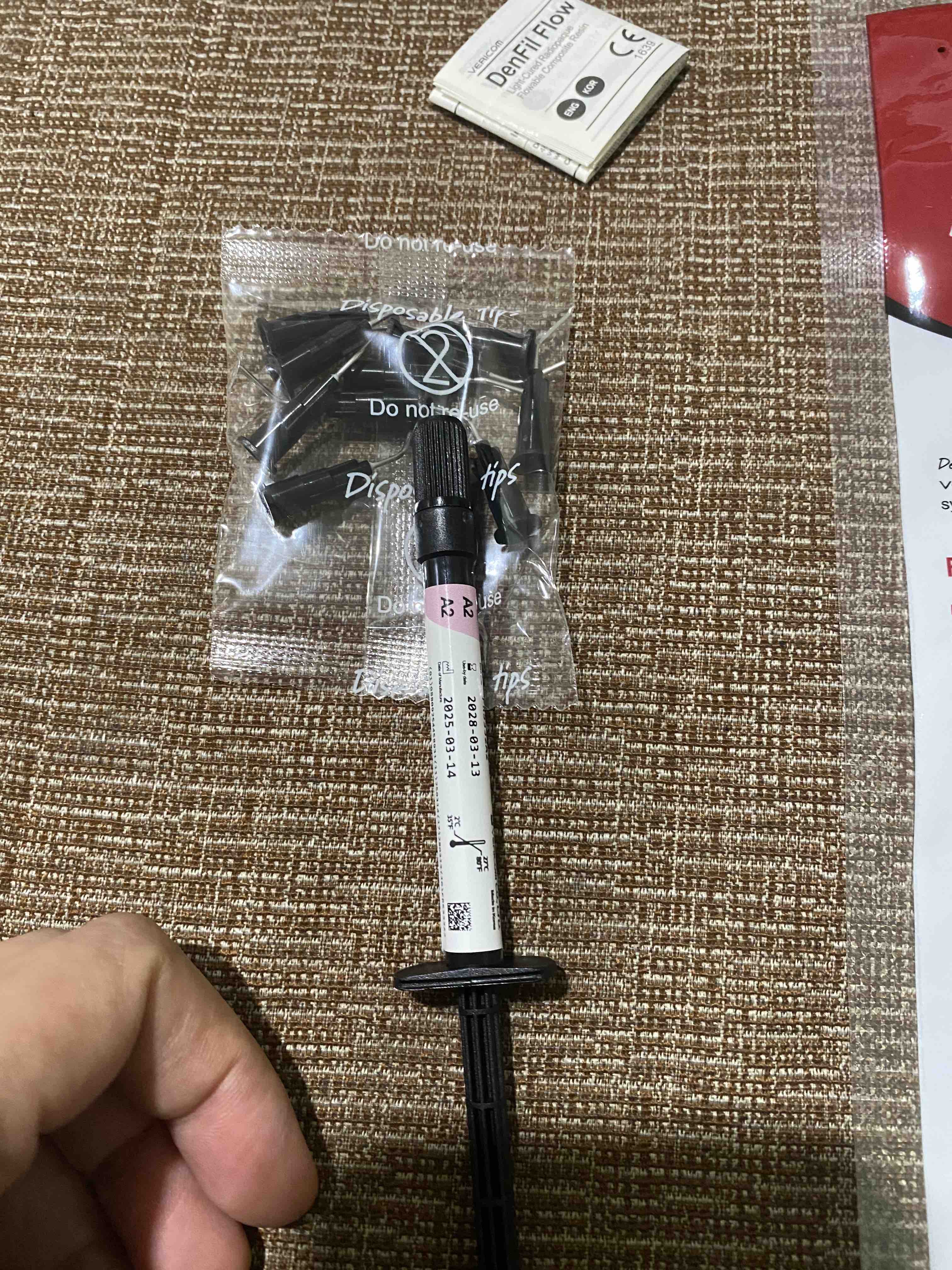 VERICOM DenFil N Syringe Kit Light-Cured Nano-Hybrid Composite