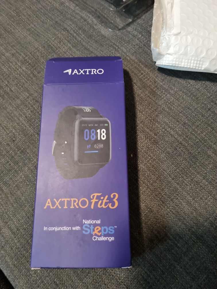 AXTRO Fit Fitness Tracker (NSC6 Edition) HPB National Steps Challenge