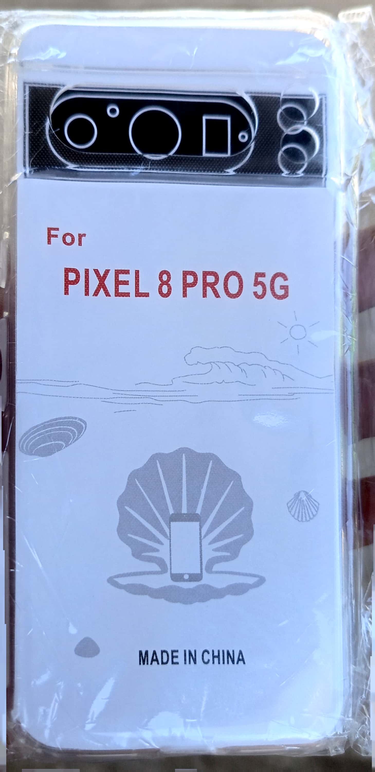 XINYEXIN Cover Trasparente Ultra-sottile Per Google Pixel 8, TPU Morbido Antiurto, Ricarica Wireless - 3