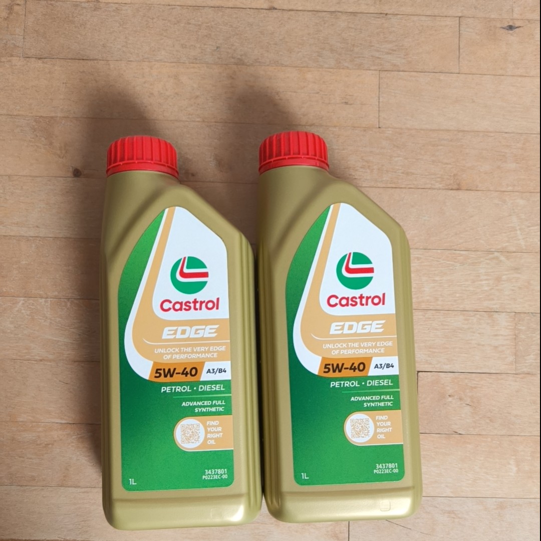 Castrol EDGE 5W-40 A3/B4 SP Engine Oils for Petrol and Diesel Cars