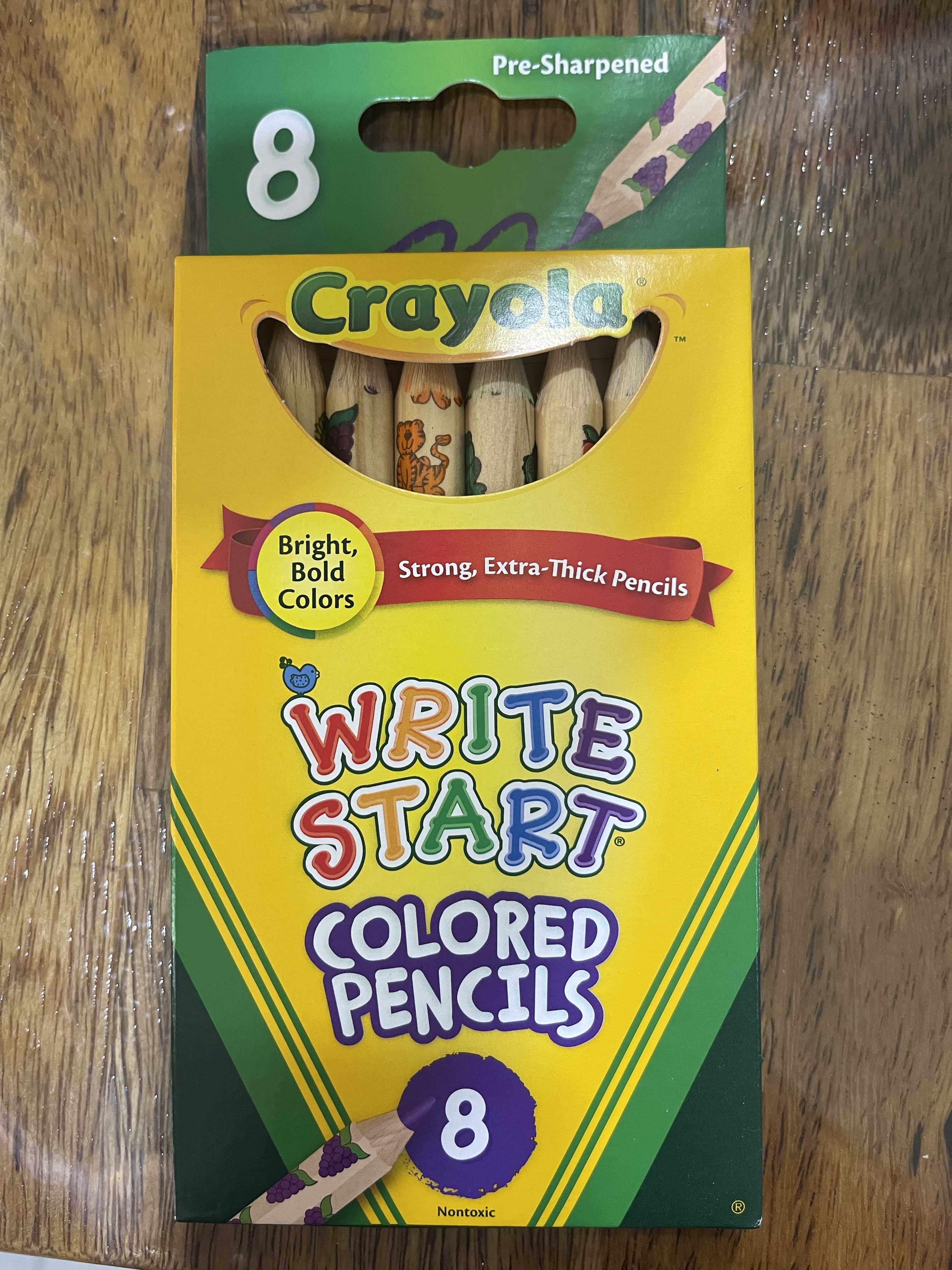 Write Start Colored Pencils 8 ct.