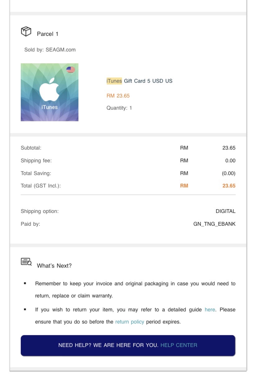 Buy Apple Gift Card (US) Online - SEAGM