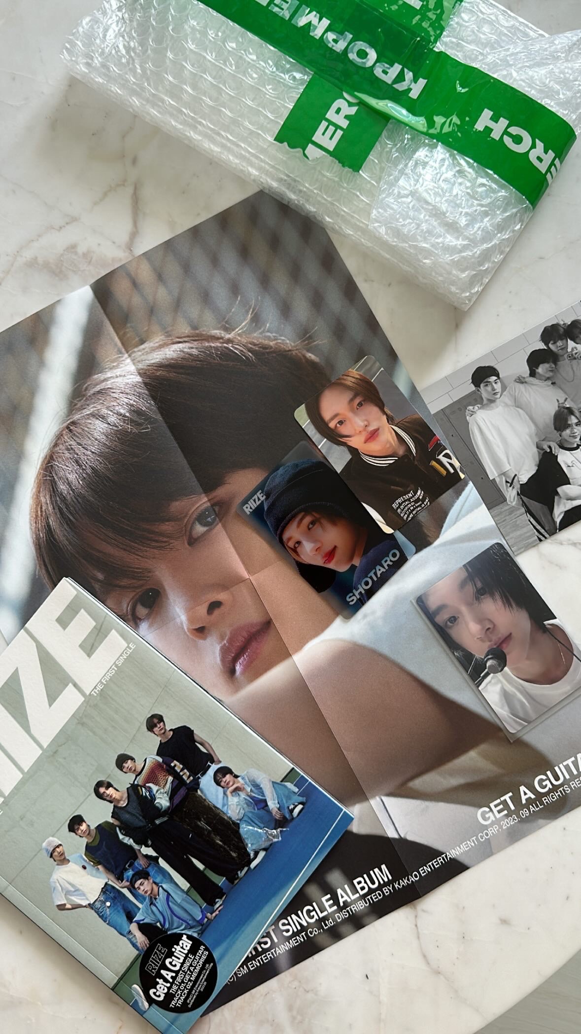 Withmuu gift] RIIZE - 1st Single album [ Get a Guitar ] | Lazada