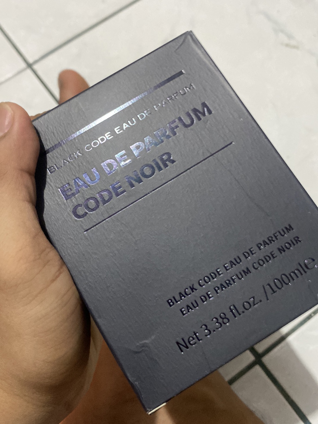 Miniso Black Code Eau de Parfum Mens Perfume Travel Size Men'S
