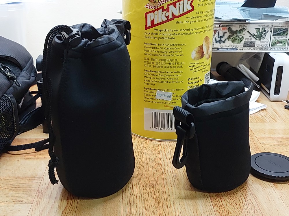 neoprene lens bag
