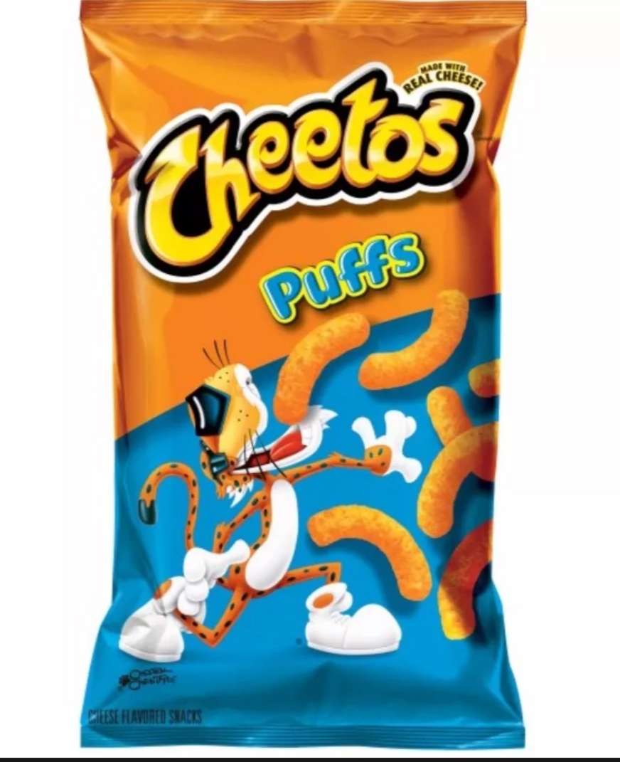 Cheetos Puffs Flamin' Hot Cheese Flavored Snacks 8.0oz – THIRST BURST