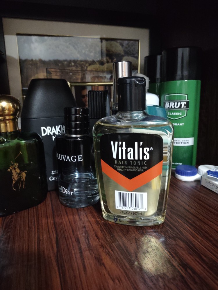 Vitalis Haar Tonic Für Männer – 207 Ml, Nicht Fettend, Gegen Frizz, Für Gesund Aussehendes Haar