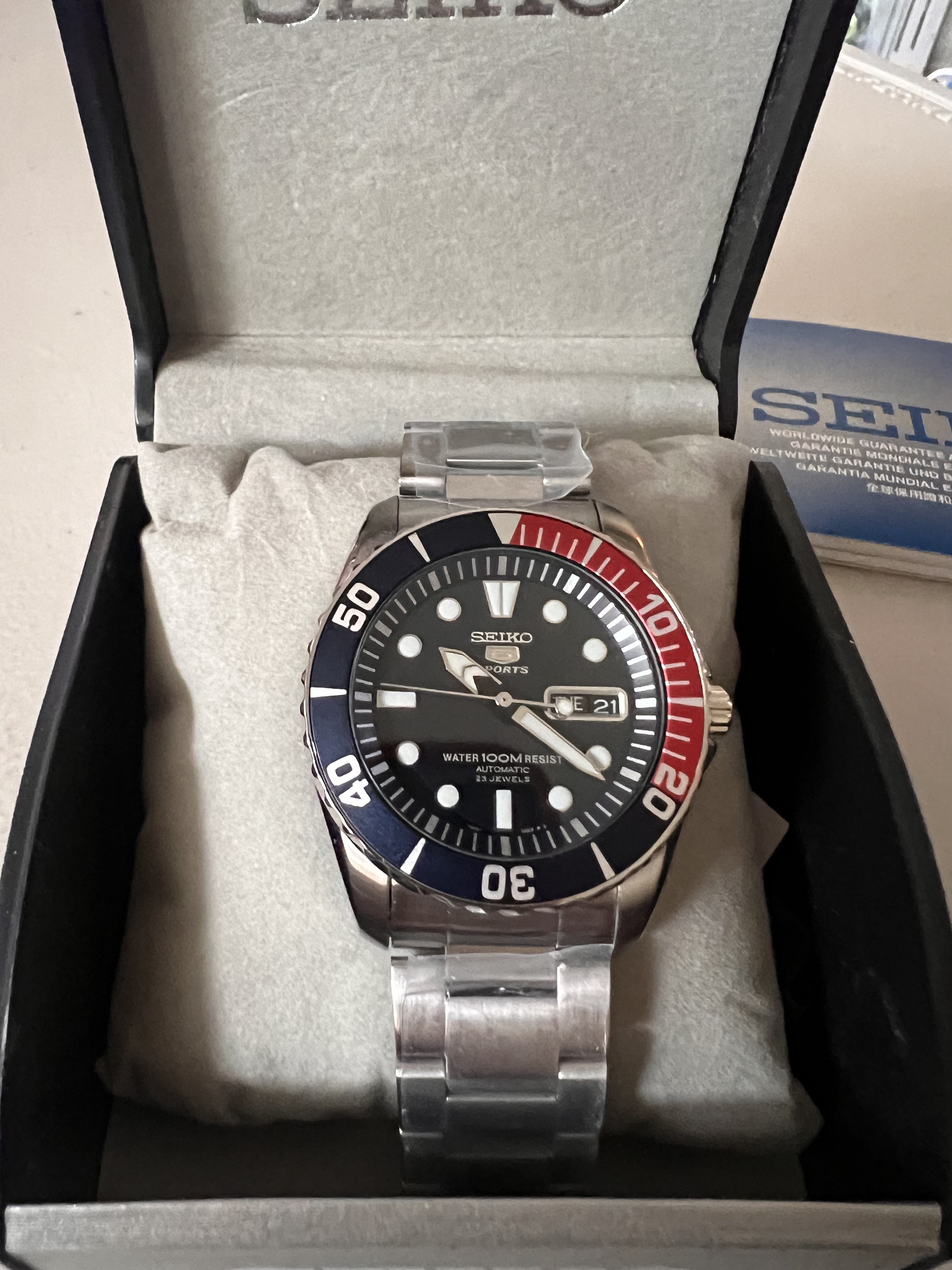 Seiko submariner clearance snzf15k1