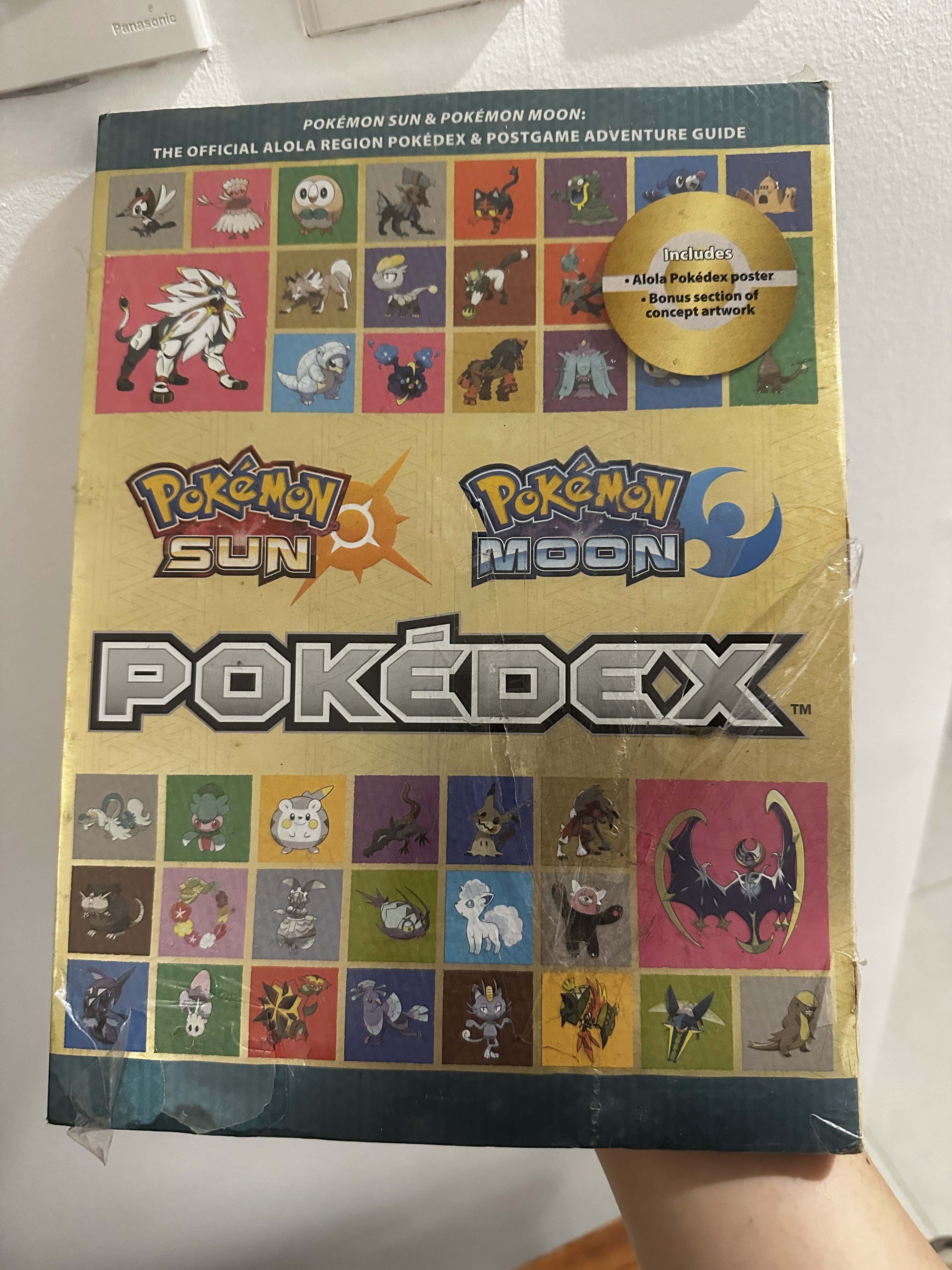 Pokemon Alola Region Pokedex and Post Game Guide New SEALED Sun and Moon