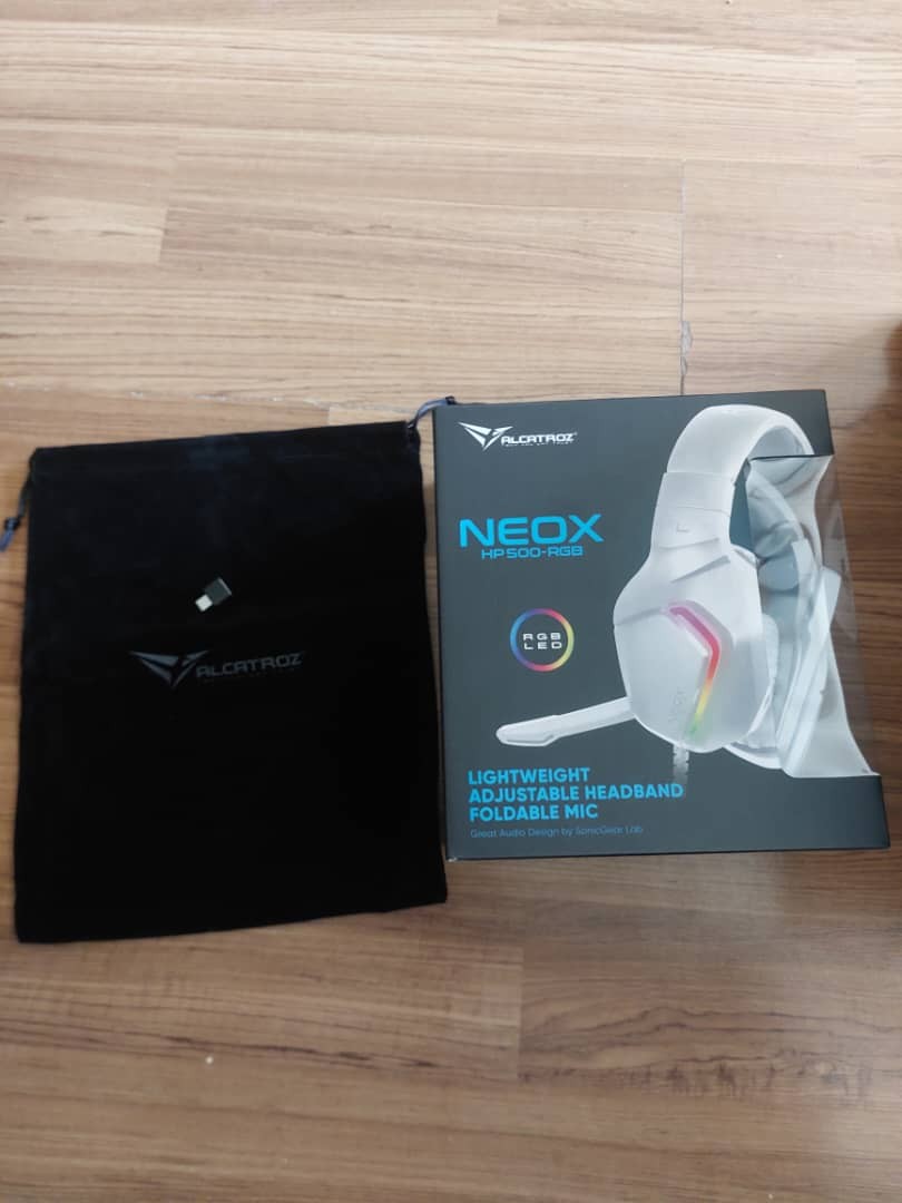 ALCATROZ NEOX HP500 RGB OVER EAR HEADSET [SBN:No NILAI:Yes MELAKA