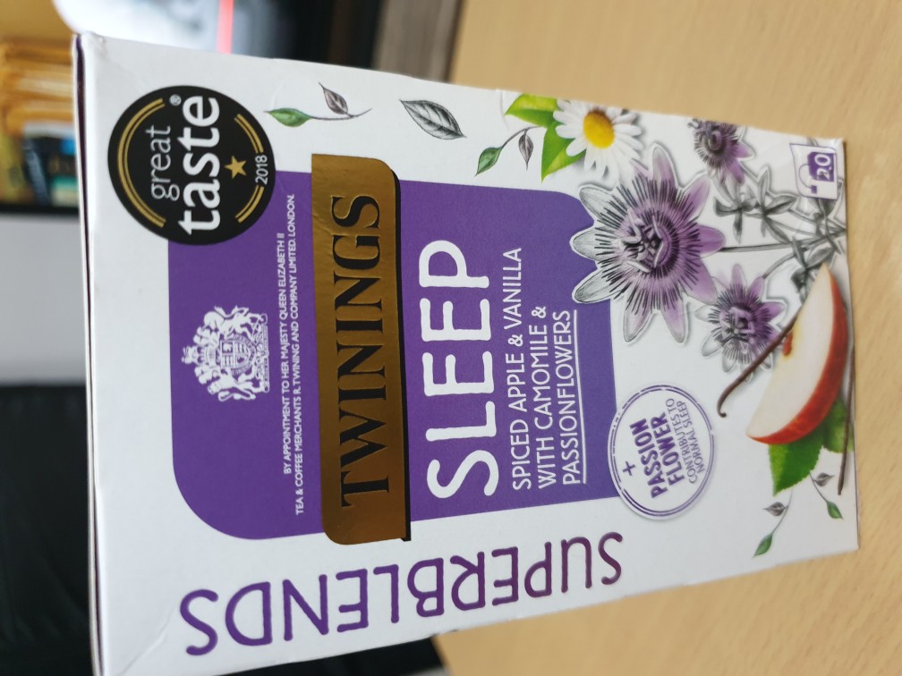 Twinings Superblends Sleep with Spiced Apple & Camomile, 20 Tea