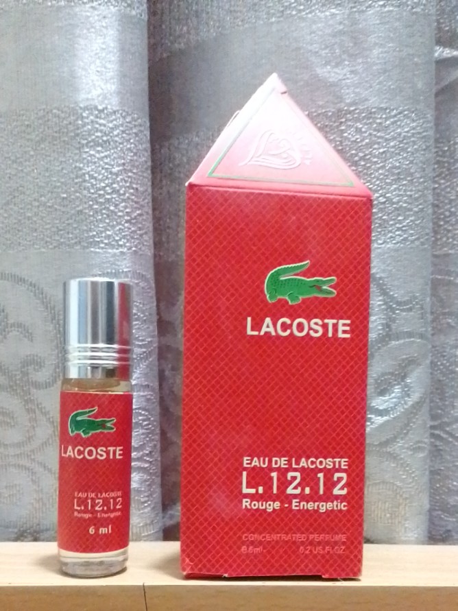 Lacoste Rouge Energetic Concentrated Perfume Oil Limited