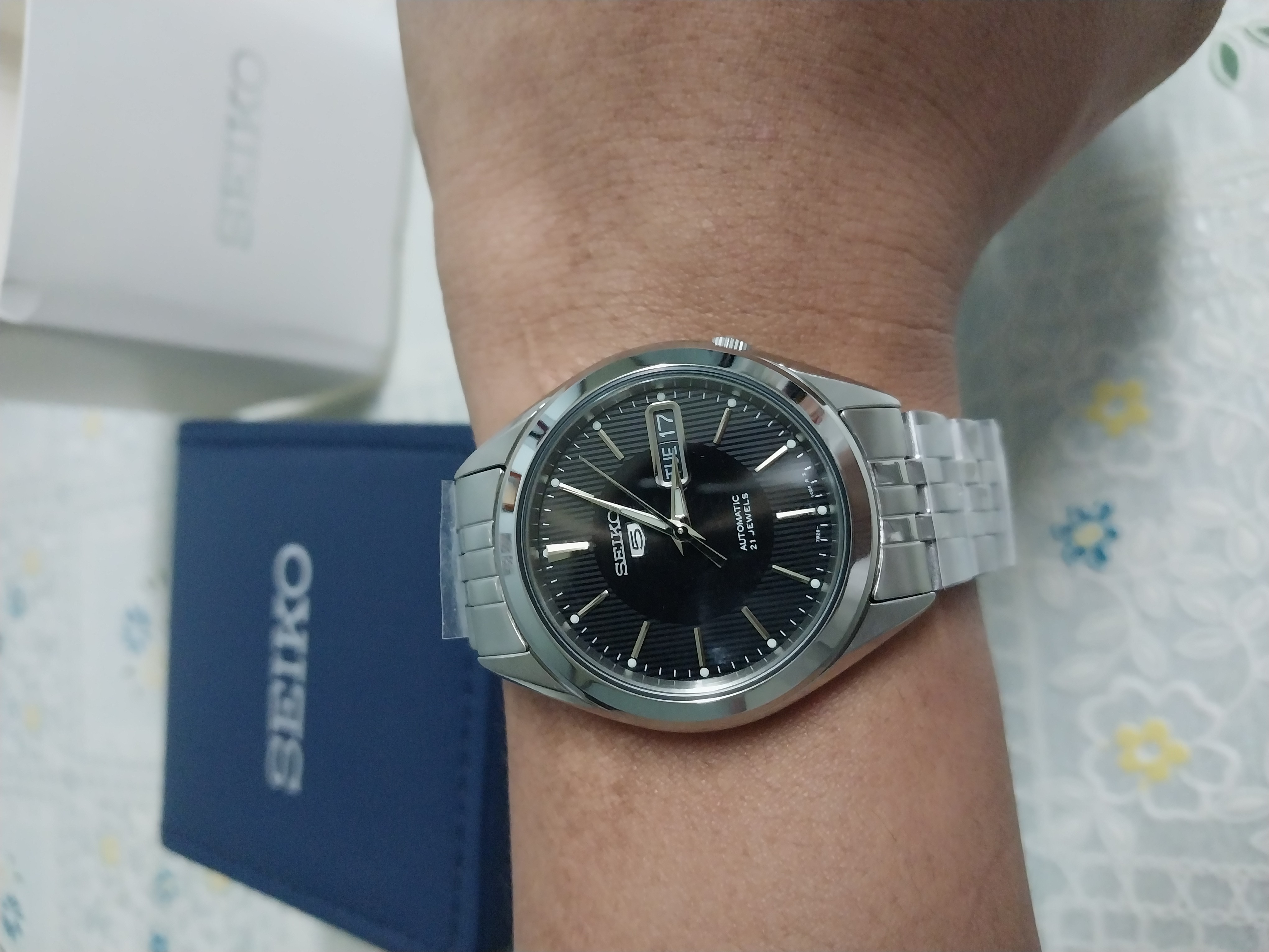 Seiko Automatic 21 Jewels Buy Seiko Snkl23 Seiko SNKL23 Black Dial