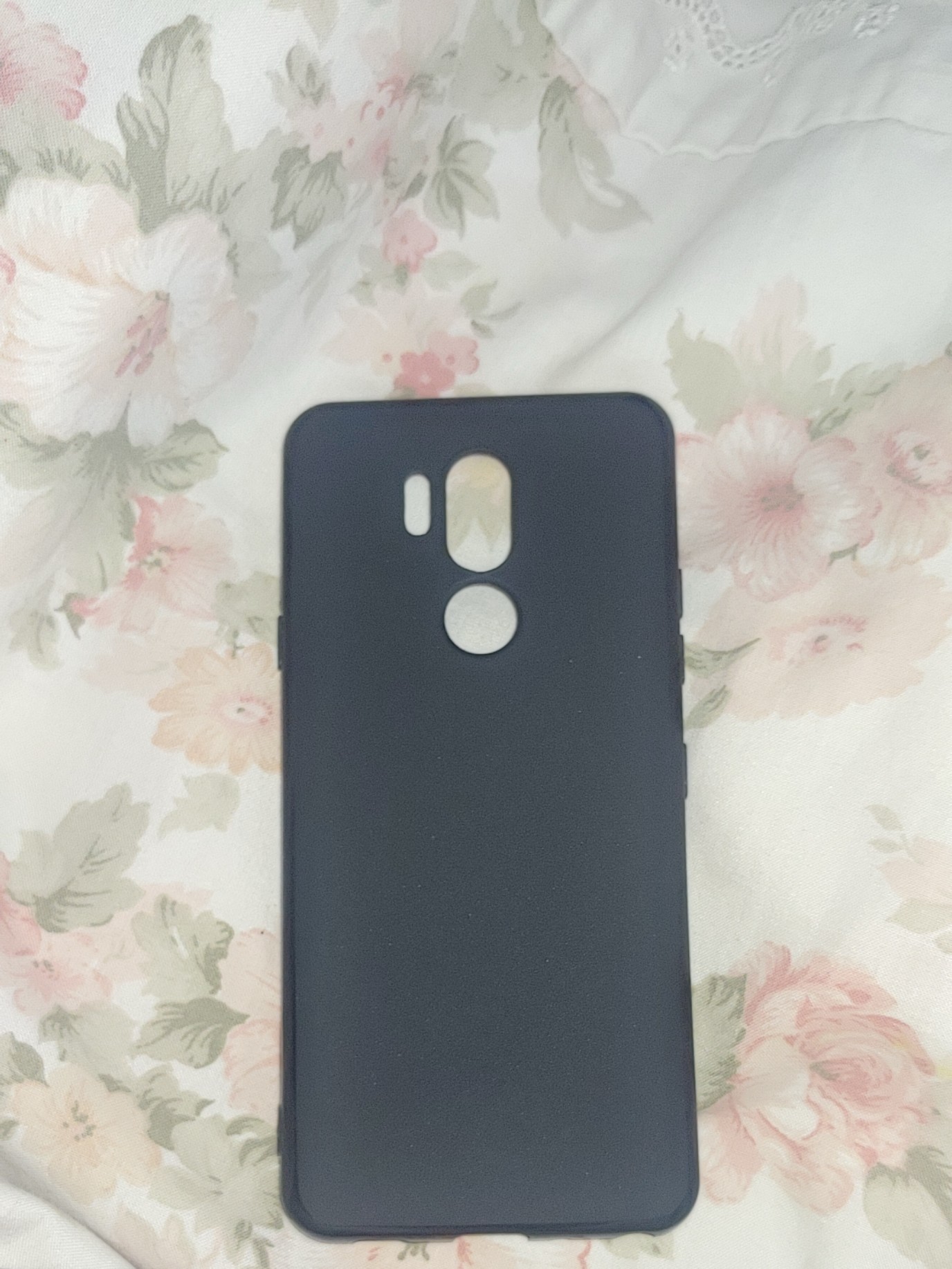 Cover Custodia Morbida In TPU Trasparente Per LG G7 ThinQ – Disegno Gatto Con Air Cushion – Antigraffio
