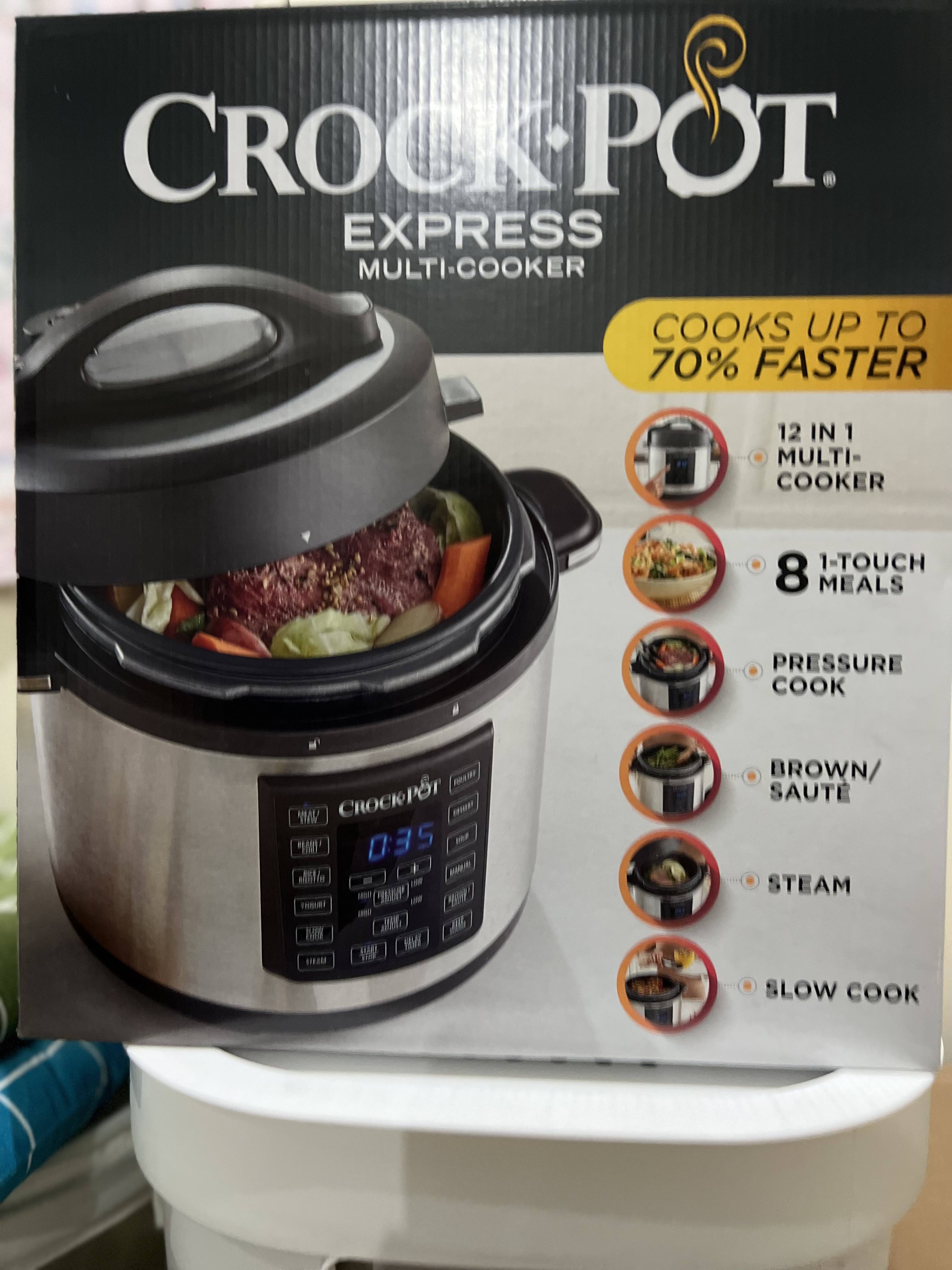 how to use crock pot express cooker