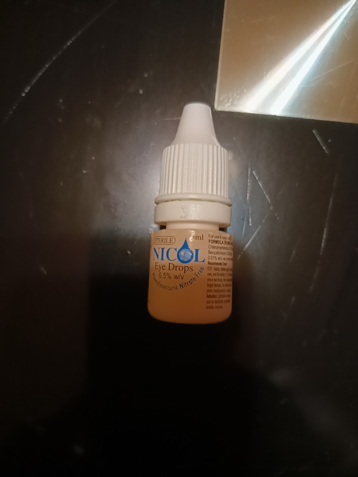 NICOL EYEDROP 5ML (SUITABLE TO USE FOR CAT DOG) Nicol Eyedrop