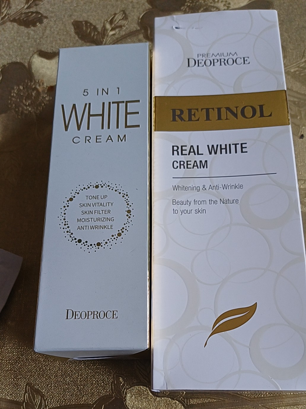 DEOPROCE RETINOL REAL WHITE CREAM 3本セット PREMIUM DEOPROCE Retinol Real White Cream 40ml Antioxidant