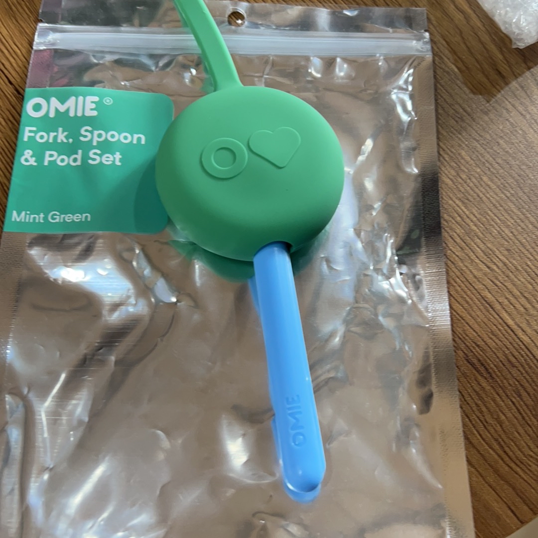 OmieBox - Fork, Spoon & Pod Set - Sunrise