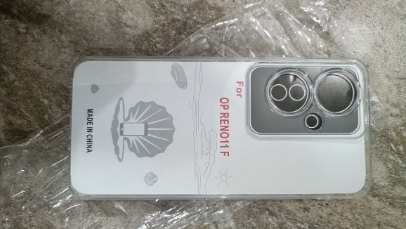 Cover E Vetro Protettivo Per OPPO Reno 11F 5G: Custodia Morbida TPU Trasparente + Pellicola In Vetro Temperato 9H, Antiurto E Antigraffio
