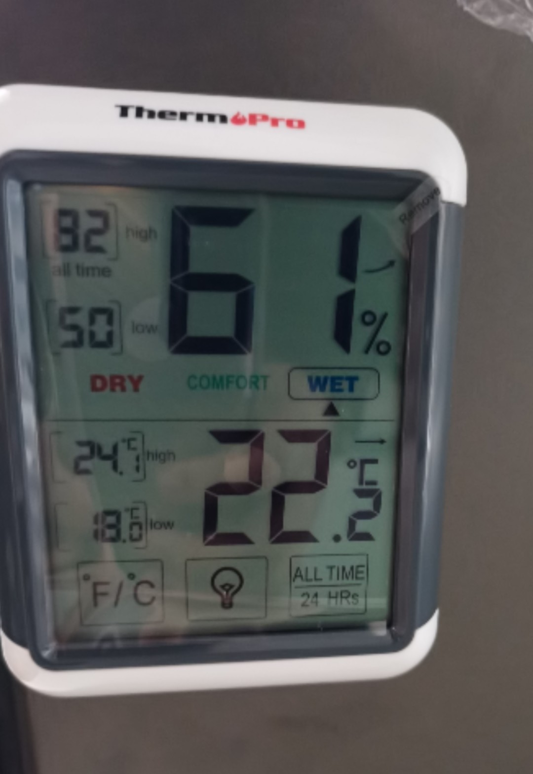Review of ThermoPro TP55 Digital Hygrometer: Indoor Thermometer Humidity  Gauge Touchscreen Backlight 