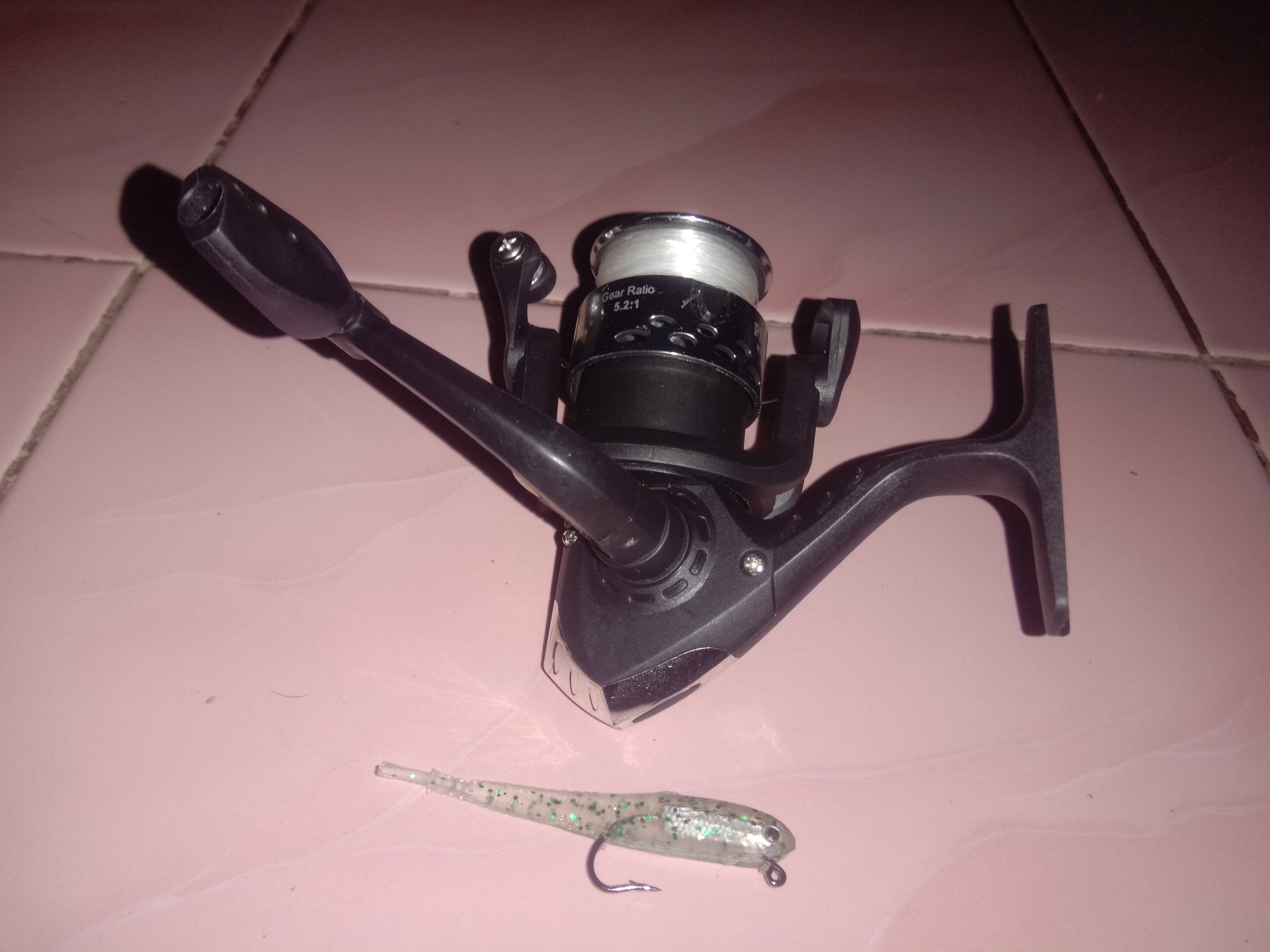 PROBEROS 200 Type Mini Spinning Reel Lightweight Wheel 5.2:1 Gear