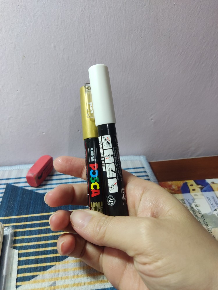 POSCA Marker colors for all surfaces 0.7MM 8col