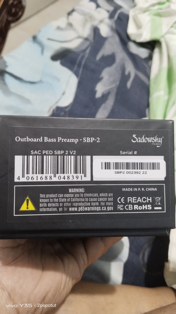 SADOWSKY SBP-2 V2 BASS PREAMP PEDAL EFFECTS - Lazada | Lazada PH
