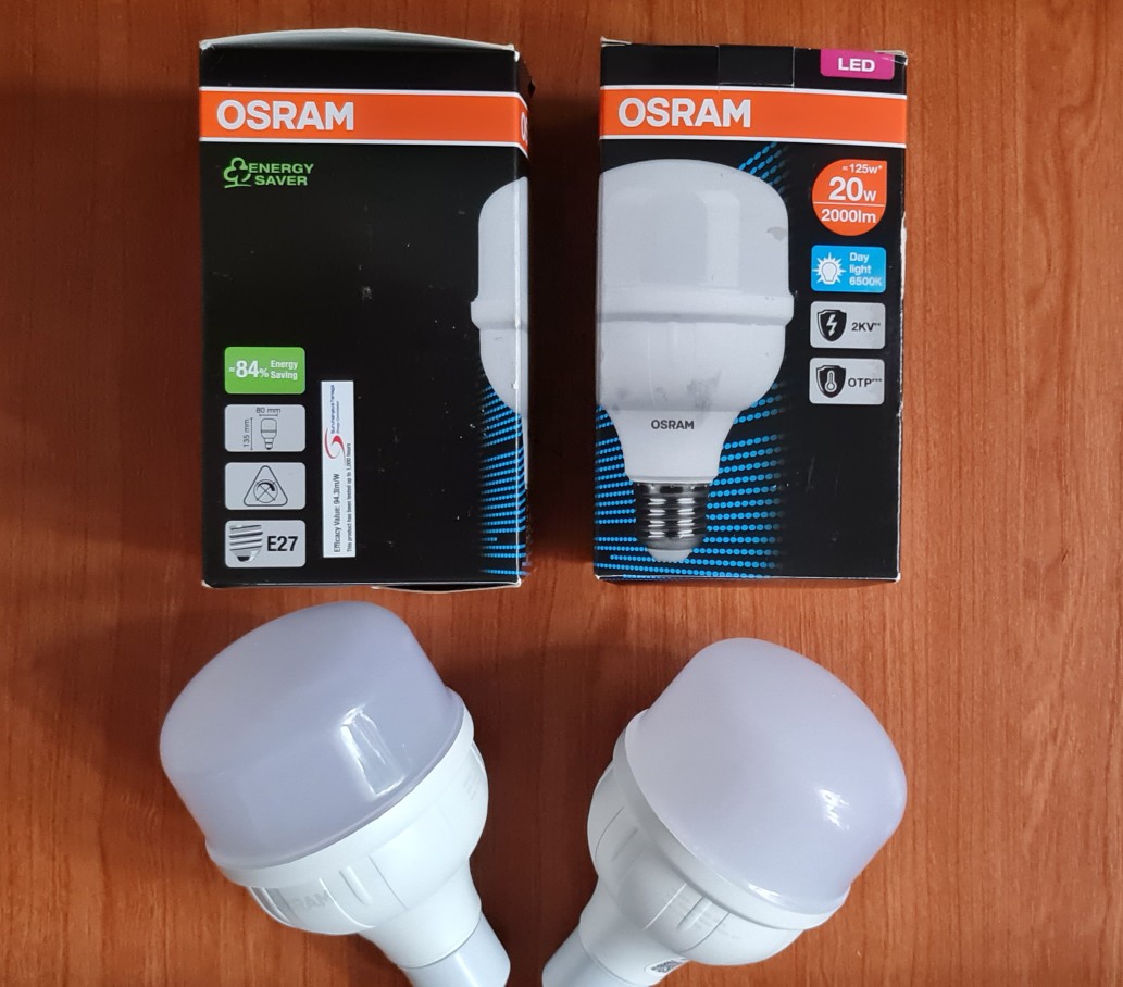 OSRAM 20W/30W/40W/50W E27 LED ECO HI-WATT BULB (GEN4)