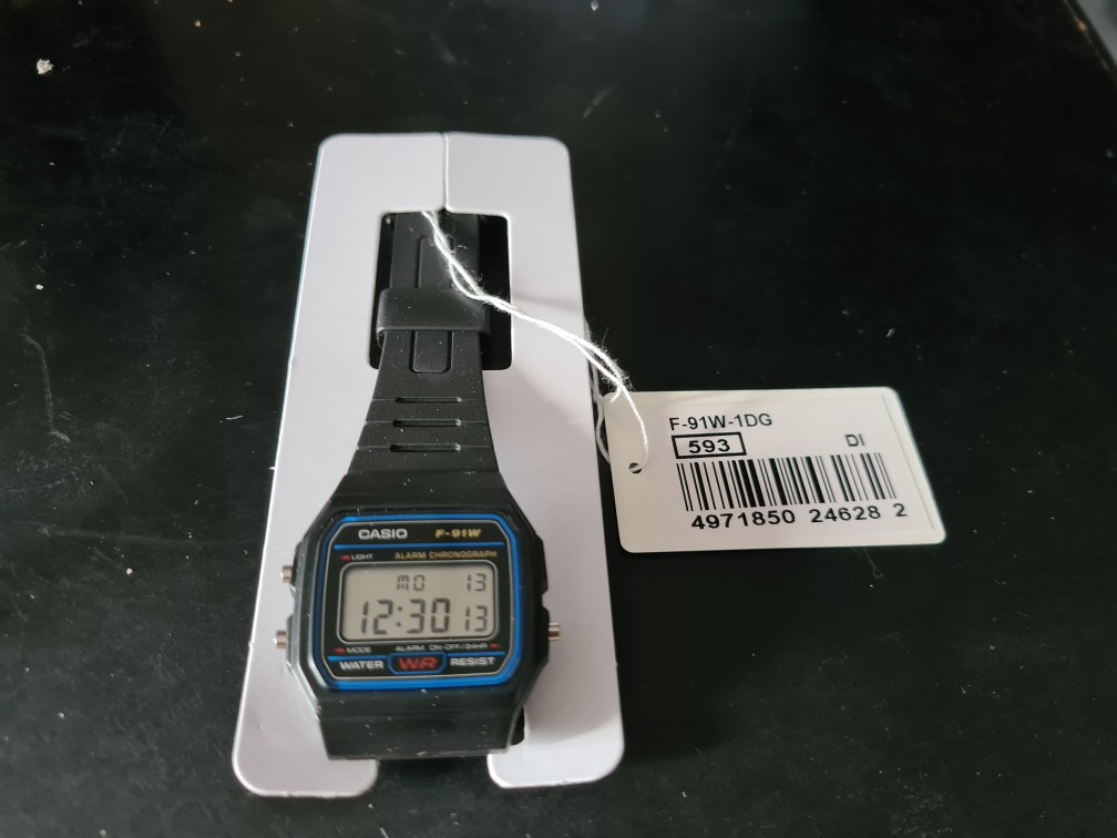 Casio f91w1dg store