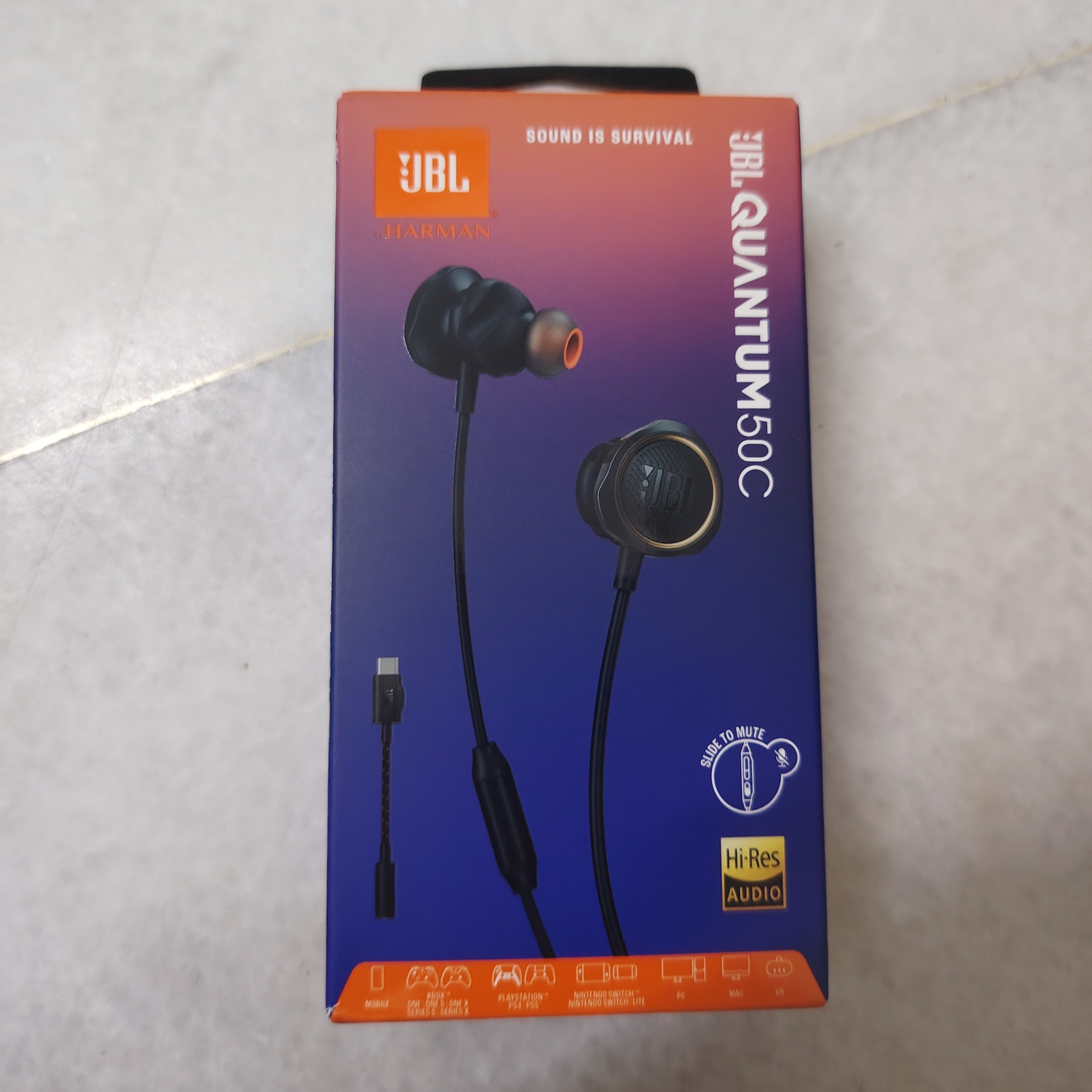 JBL Quantum 50C Wired In-ear Headset JBL Online Store MY