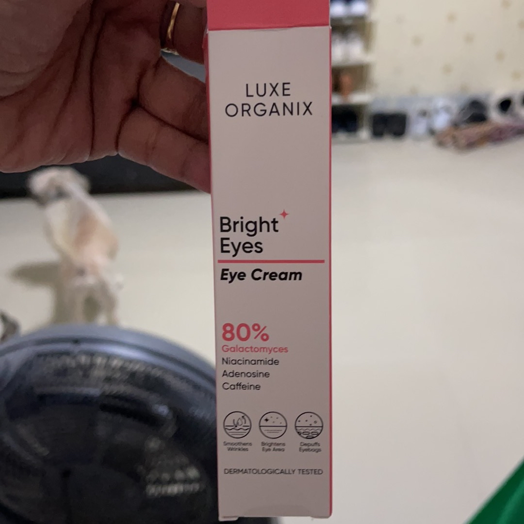 Luxe Organix Bright Eyes Eye Cream 15g