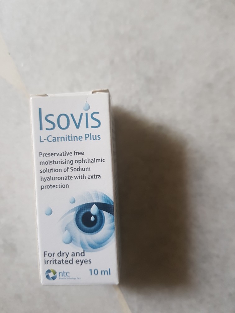 l carnitine for eyes ISOVIS L-CARNITINE PLUS EYE DROP 10ML - Lazada