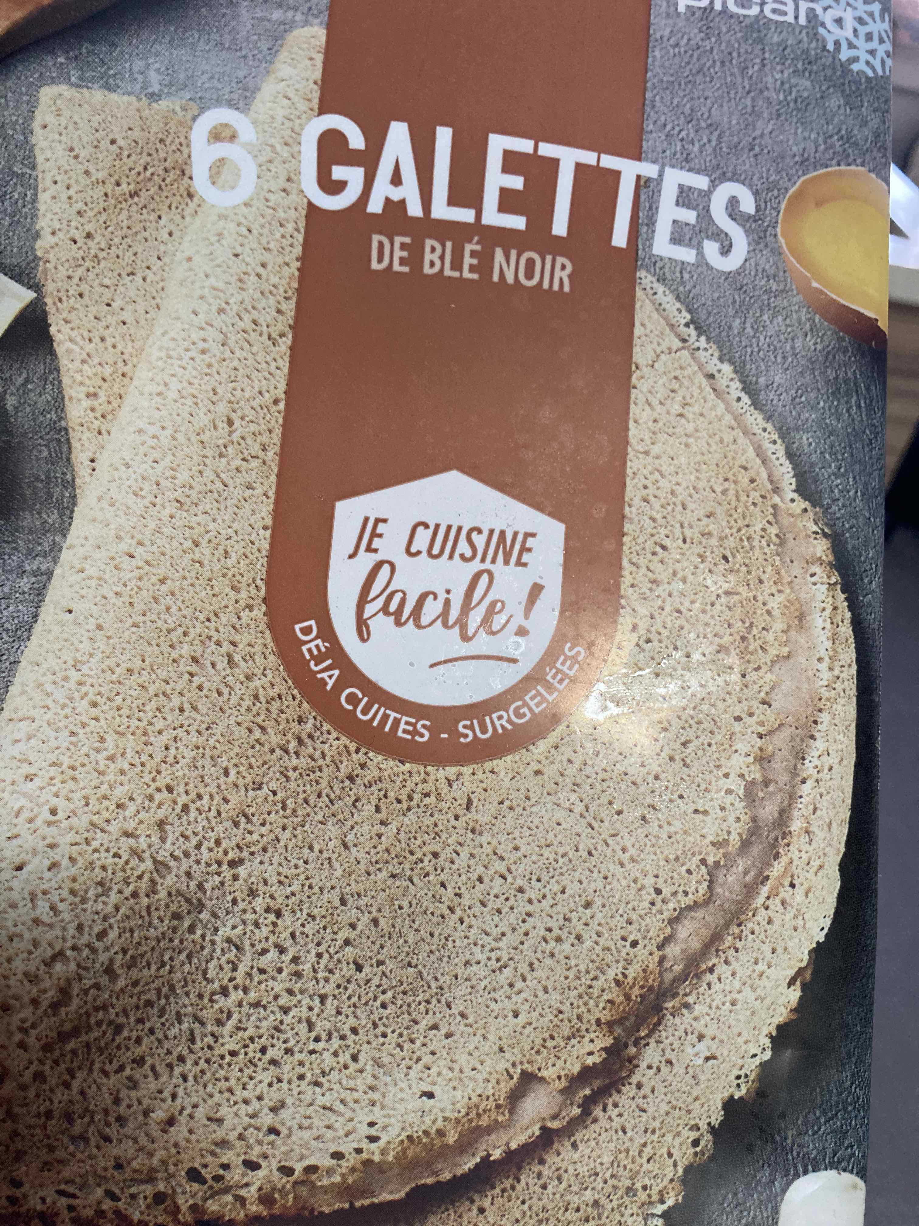Picard 6 Buckwheat Galettes - Frozen | Lazada Singapore