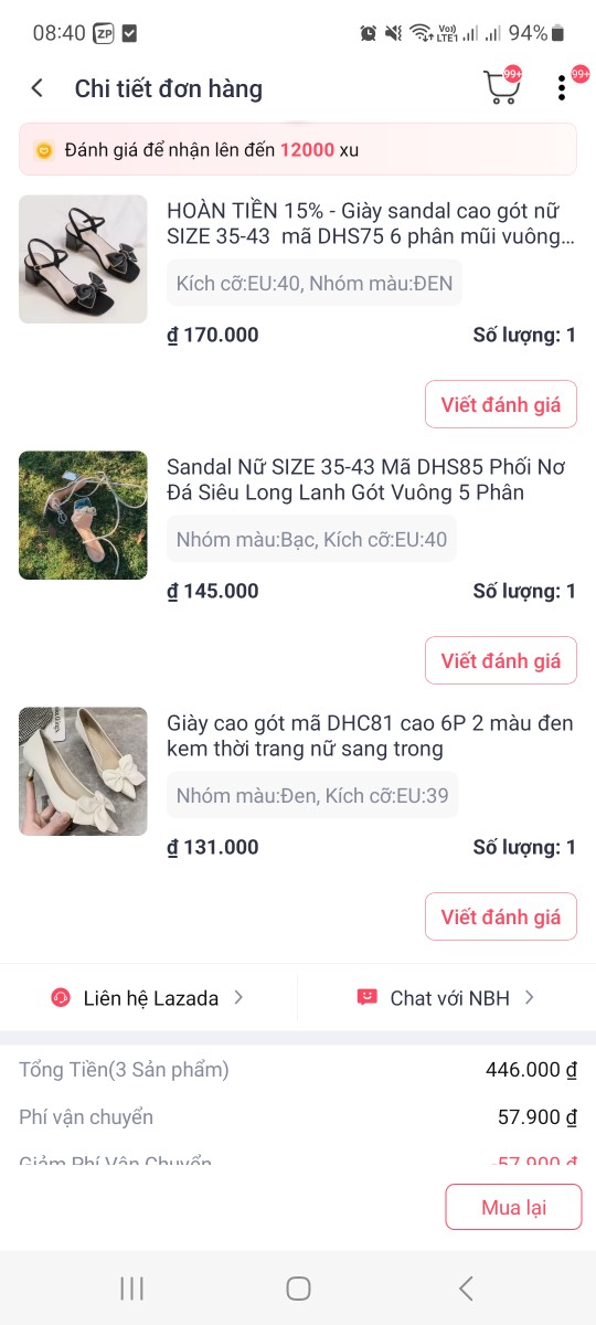Ảnh đánh giá