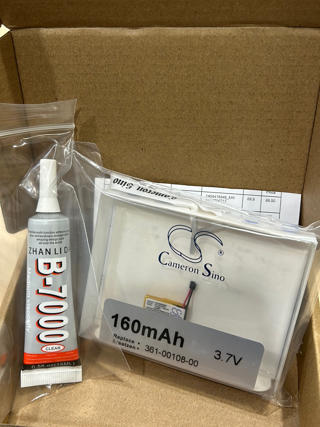 Cameron Sino] Battery Garmin Vivoactive 361-00108-00 160mAh - Main Image