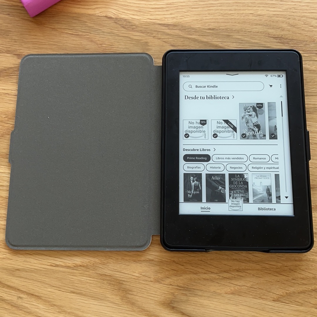 2018 Kindle Paperwhite 4 Estuche para Funda Kindle Paperwhite Cubierta  protectora de 10ª generación Carcasa Flip E-book Capa
