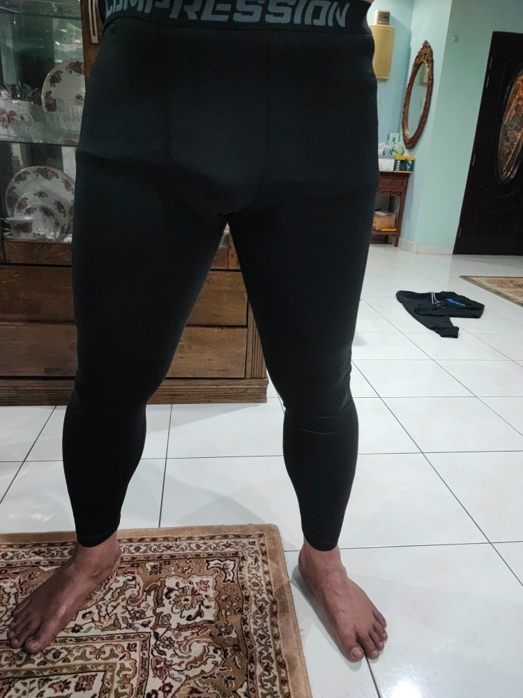 S - 3XL) RANDOM BRAND Cool Unisex Legging Tight Gym Running Sportwear  Quick-Drying Long Sport Pants Seluar Sukan