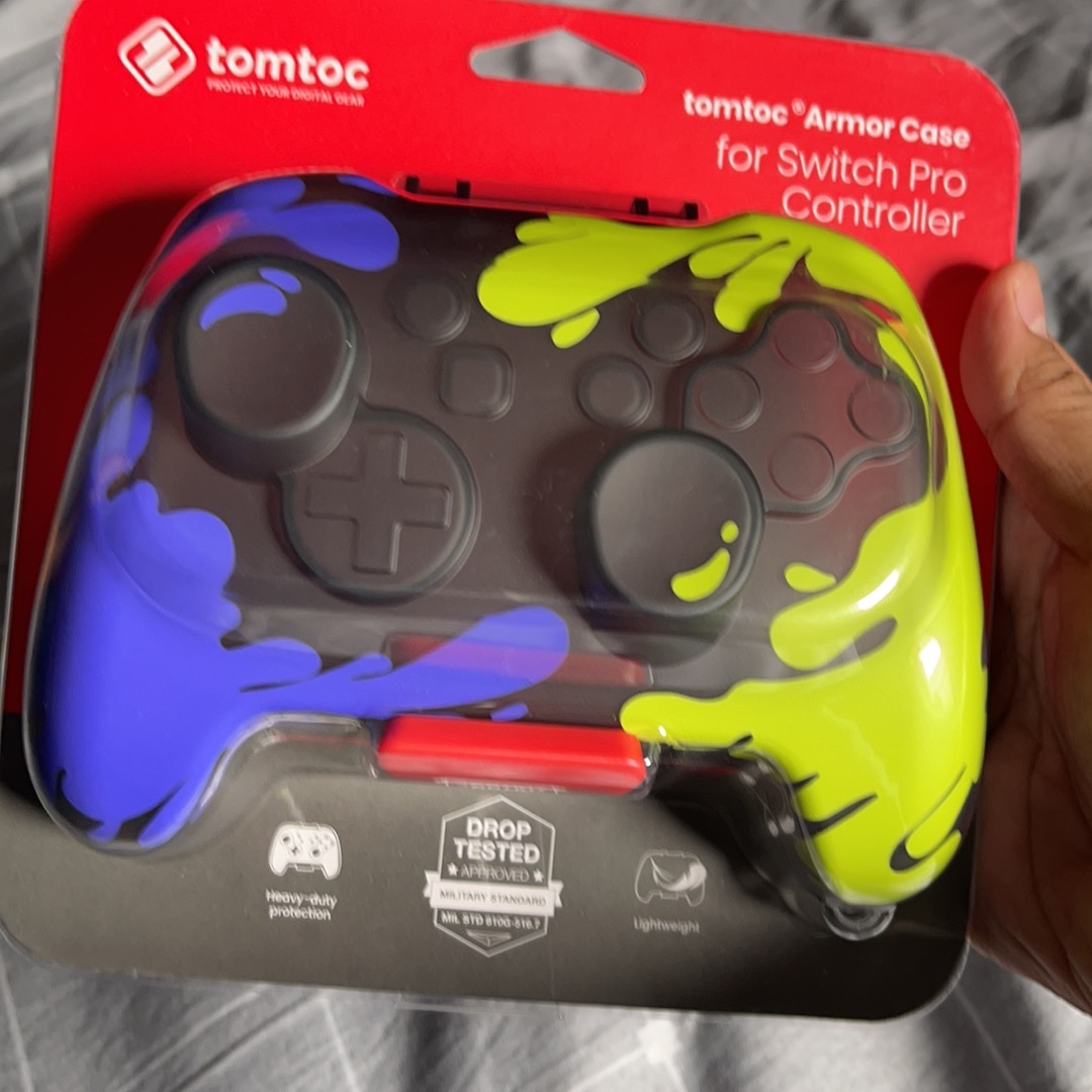 tomtoc Switch Pro Controller Case, Switch Remote Hard Shell Joystick  Protector for Nintendo Switch OLED Pro Controller, Shock-Proof,  Anti-Scratch