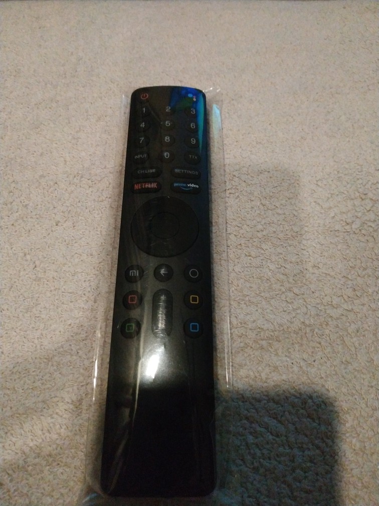 Vervangende tv-afstandsbediening voor Xiaomi XMRM-010 / Bluetooth spraakafstandsbediening met Google Voice Assistant/Netflix PrimeVideo toetsen