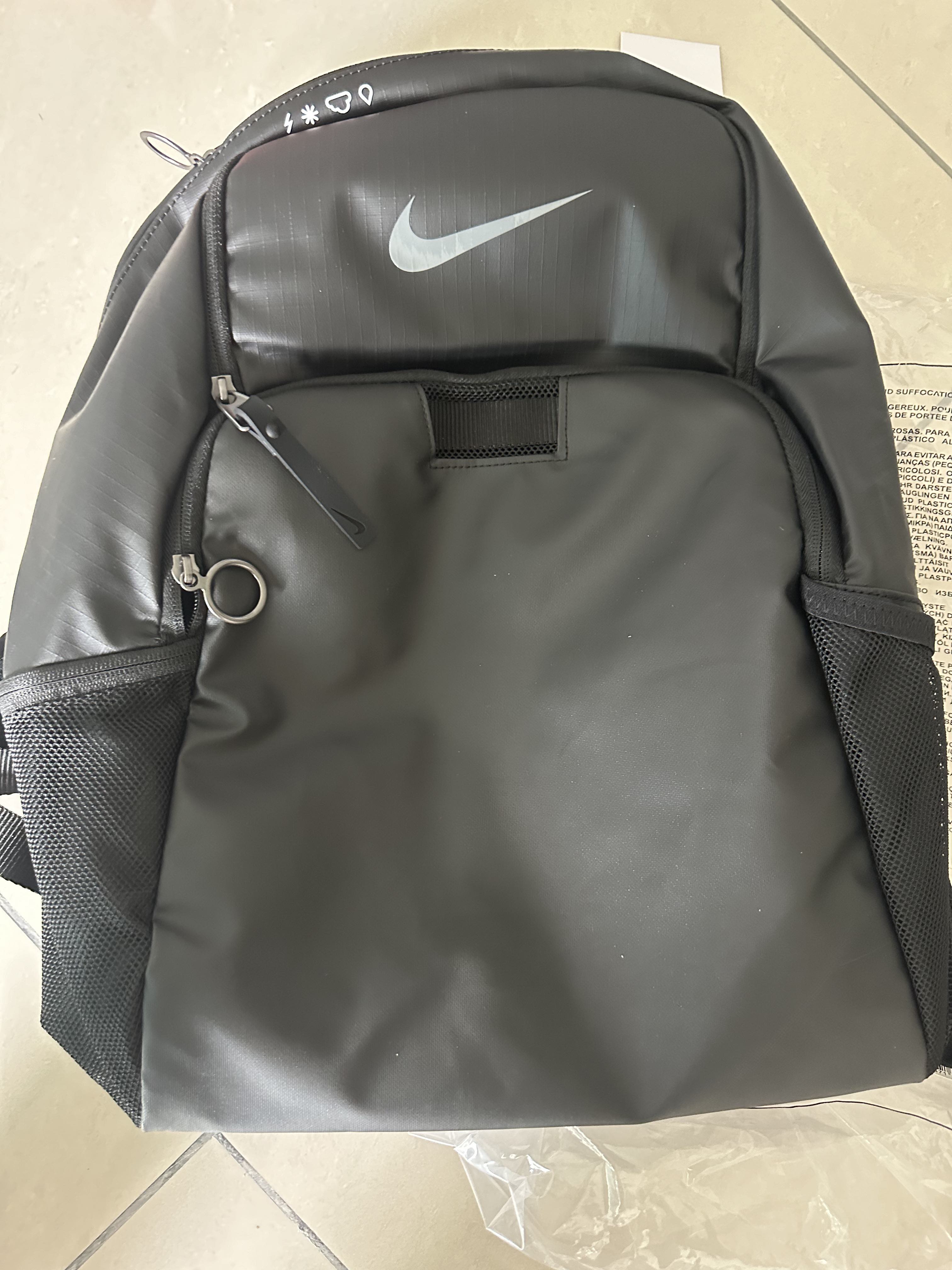 Nike Unisex Brasilia Winterized Backpack (Large, 24L) - Black