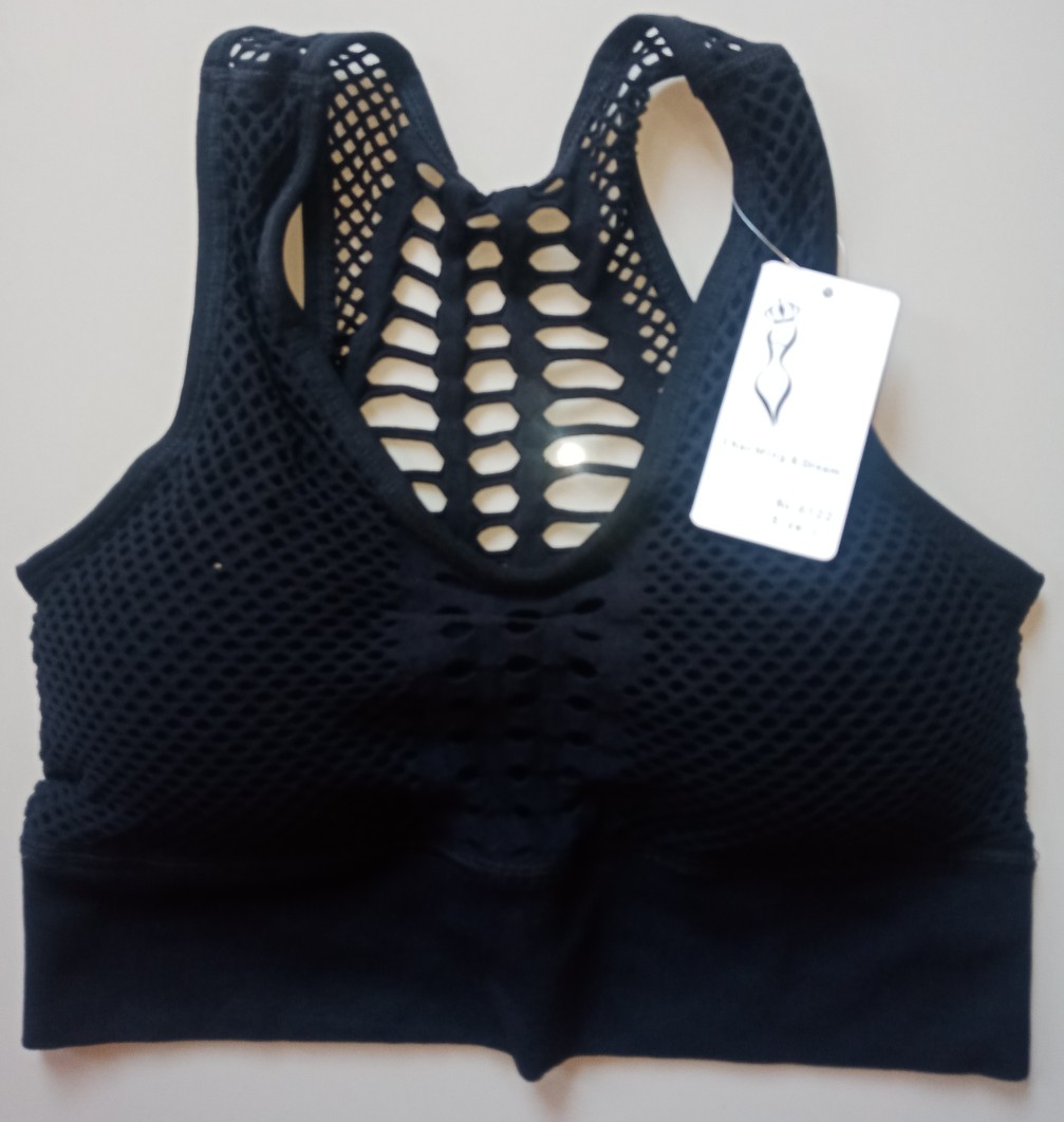 Outtobe Sports Bra Breathable Mesh For Women Shockproof Plus Size
