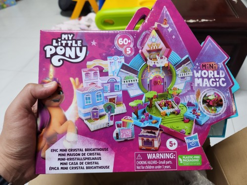 Playset com Acessórios - My Little Pony - Mini World Magic - Épica Mini  Crystal Brighthouse - Hasbro