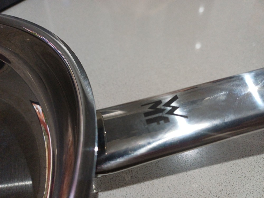 Comprar WMF Favorit Sartén antiadherente de inducción de acero inoxidable  Cromargan (20 cm, 24 cm) Lavavajillas Apto para horno Plata