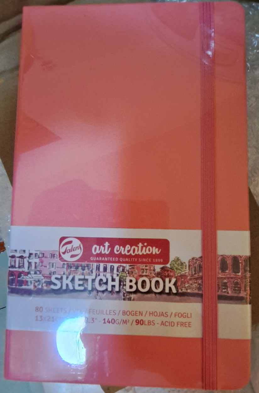 Talens Art Creation Sketchbook - A4 - Coral Red