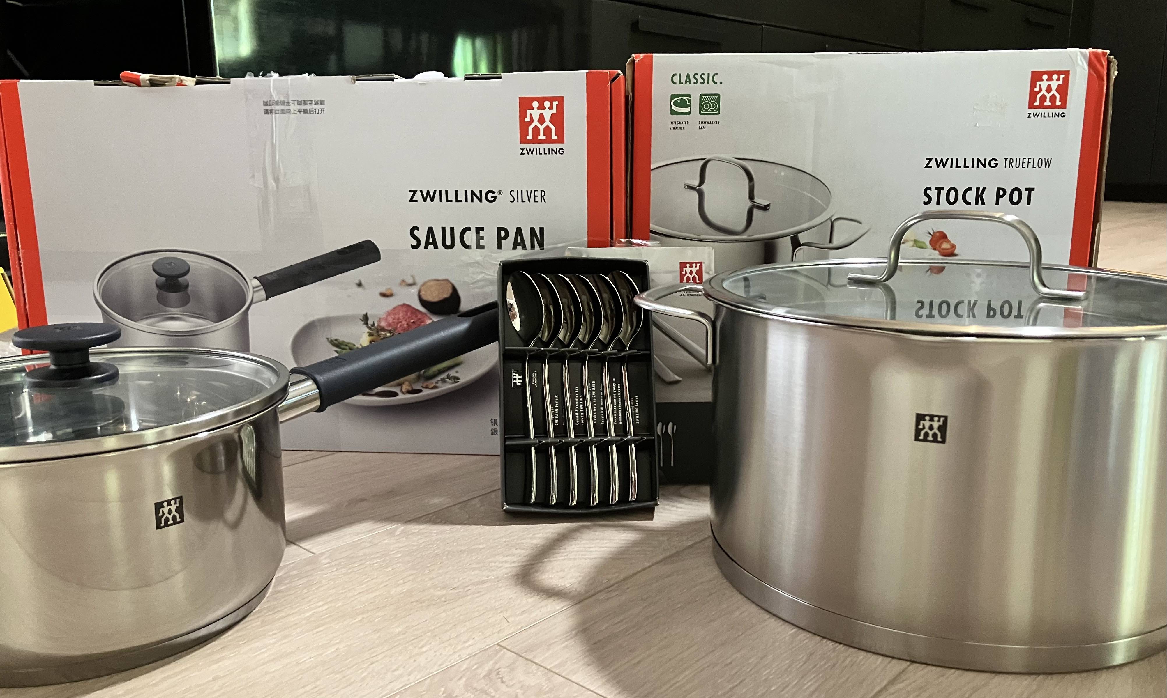 ZWILLING TRUEFLOW Sigma Classic+ 3-Ply Stainless Steel Cookware