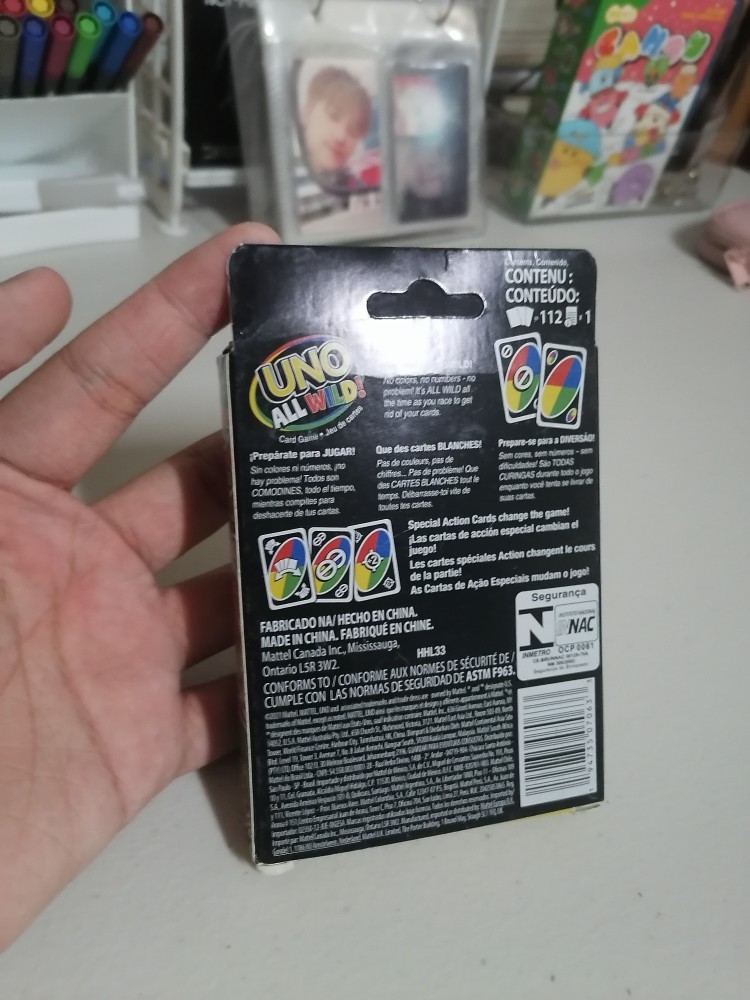 Jogo De Cartas Uno All Wild - Mattel Hhl33