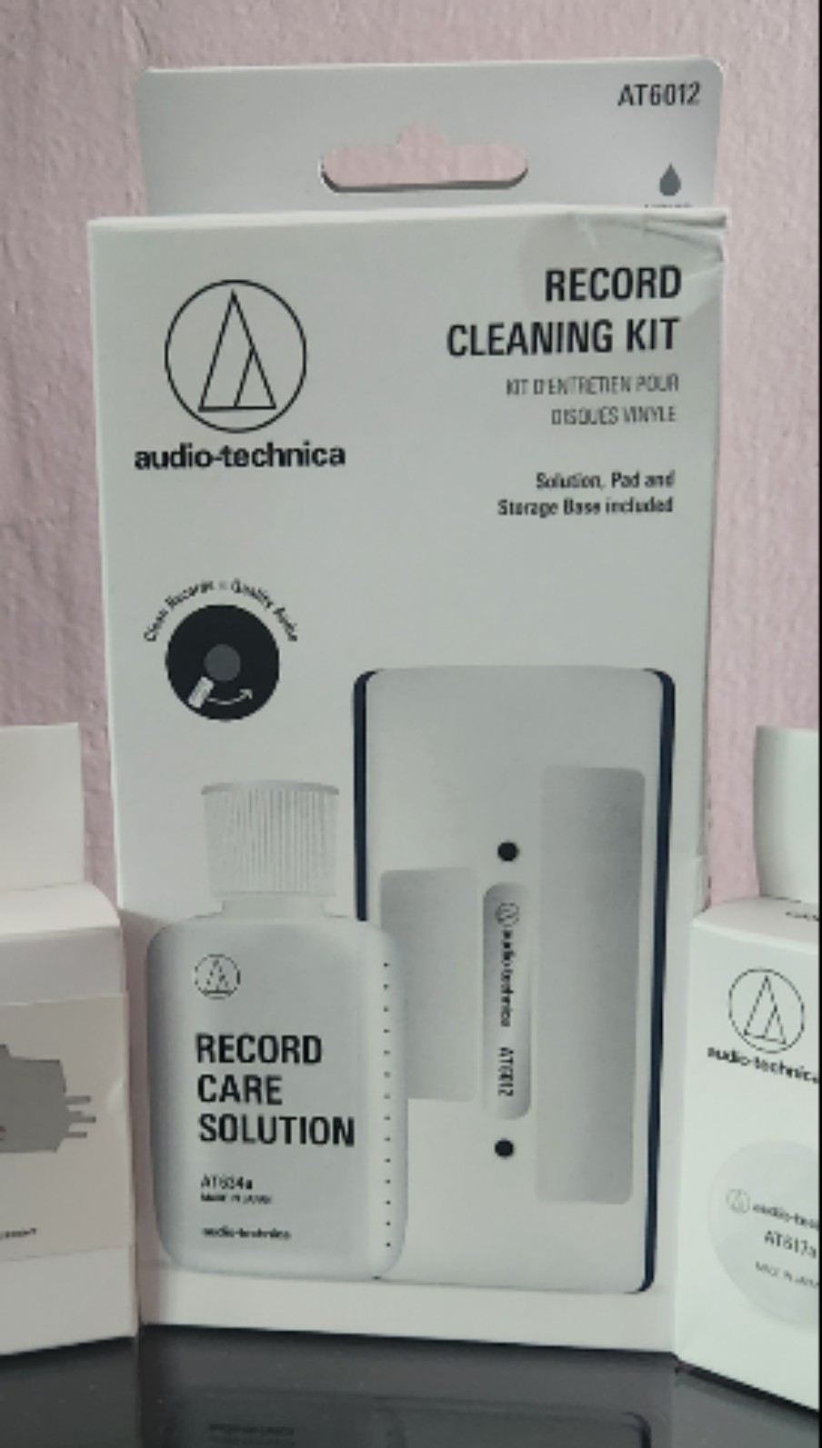 Audio-Technica Consumer AT6012 Vinyl Record Cleaning Kit AT6012