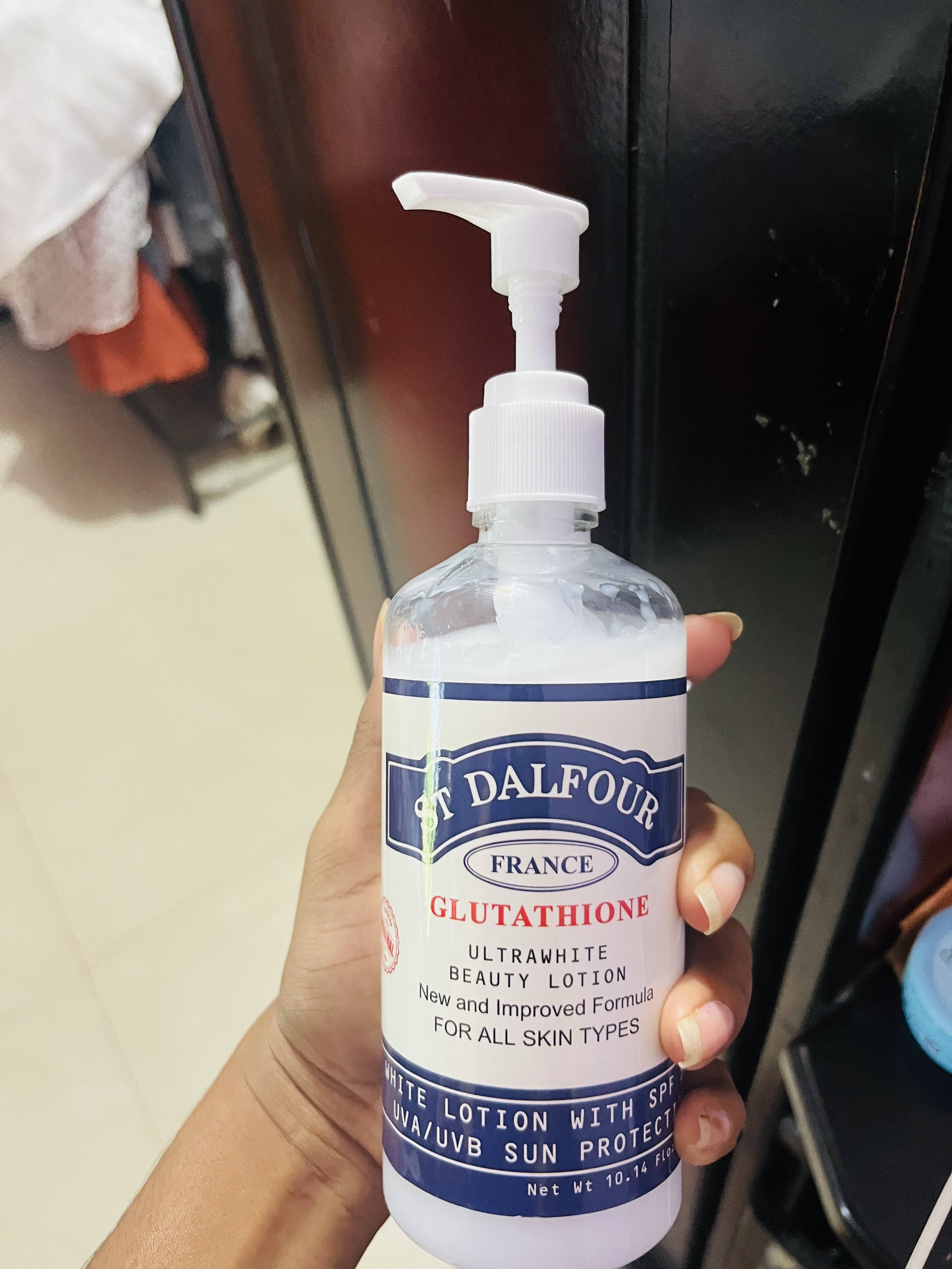 st dalfour glutathione whitening lotion St Dalfour glutathione ultra whitening body lotion for all skin types  300ml(null)