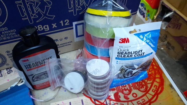 3M 39173 Quick Headlight Clear Coat Protects Extreme UV Car Light